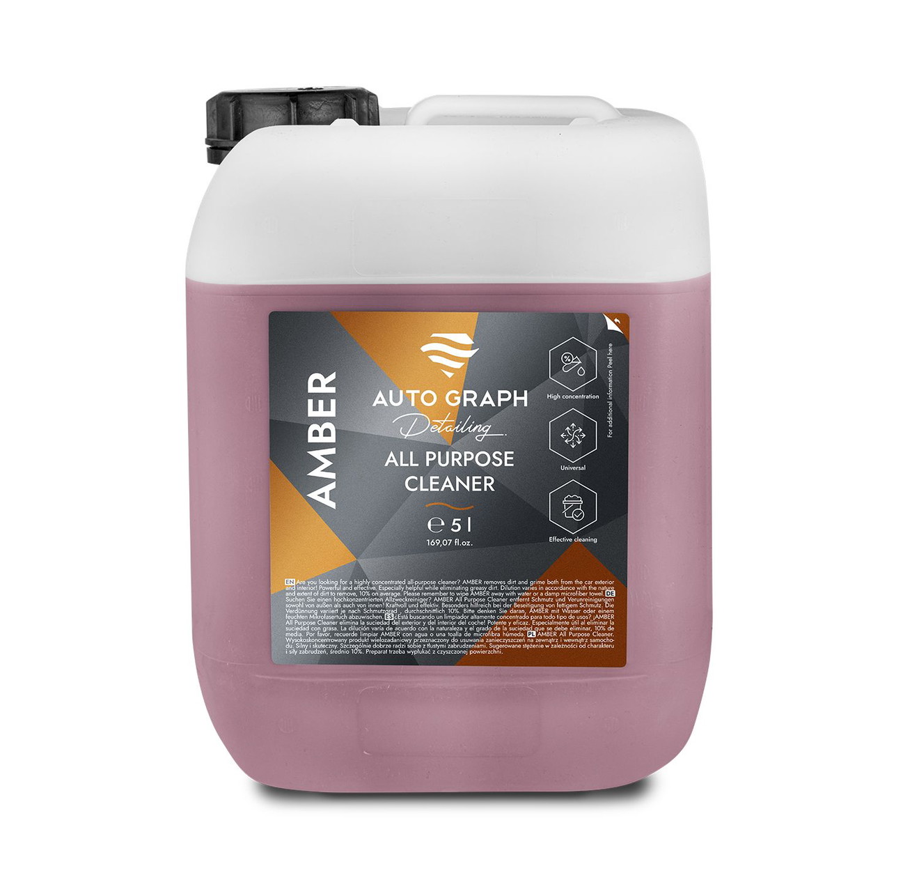 AUTO GRAPH AMBER All Purpose Cleaner 5000ml AUTO GRAPH AMBER Allzweckreiniger APC 5000ml