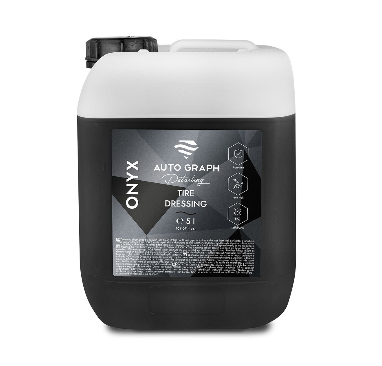 AUTO GRAPH ONYX Гумено покритие за гуми 5000ml