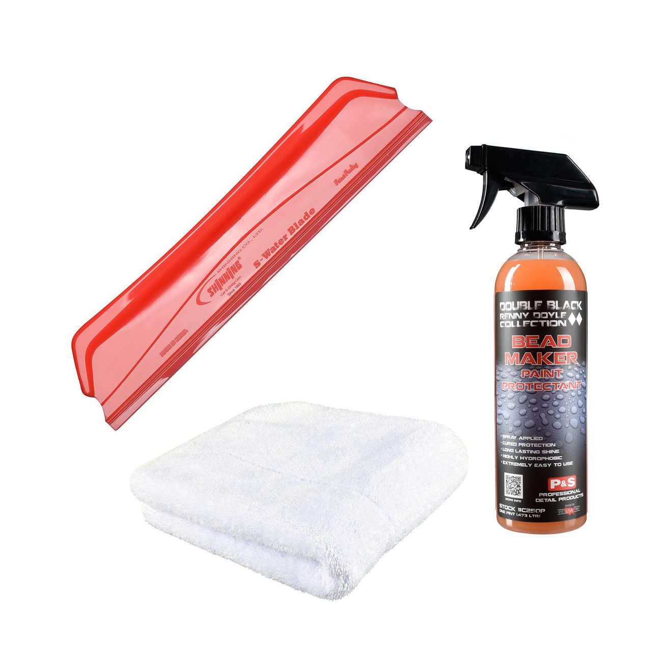 Trocknungsset California Dry Blade red + Beadmaker + weißes Trockentuch Trocknungsset California Dry Blade red + Beadmaker + weißes Trockentuch