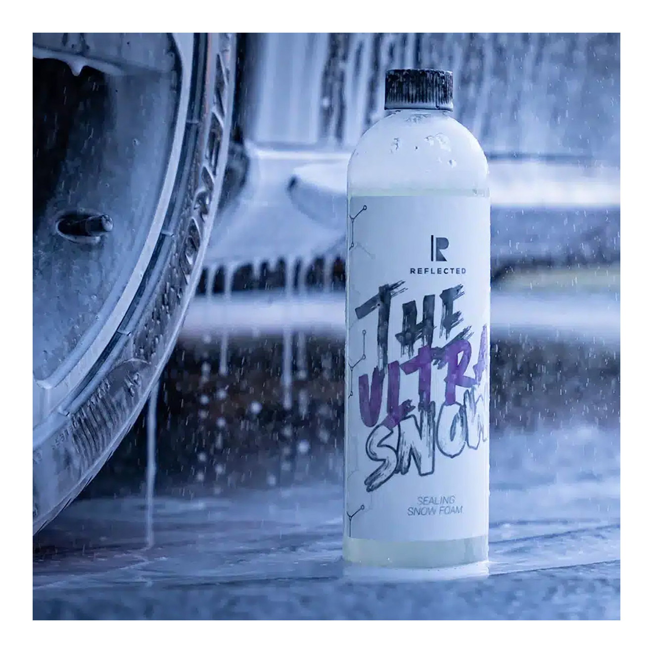 REFLECTED La mousse de shampooing auto ULTRA Snow 1000ml