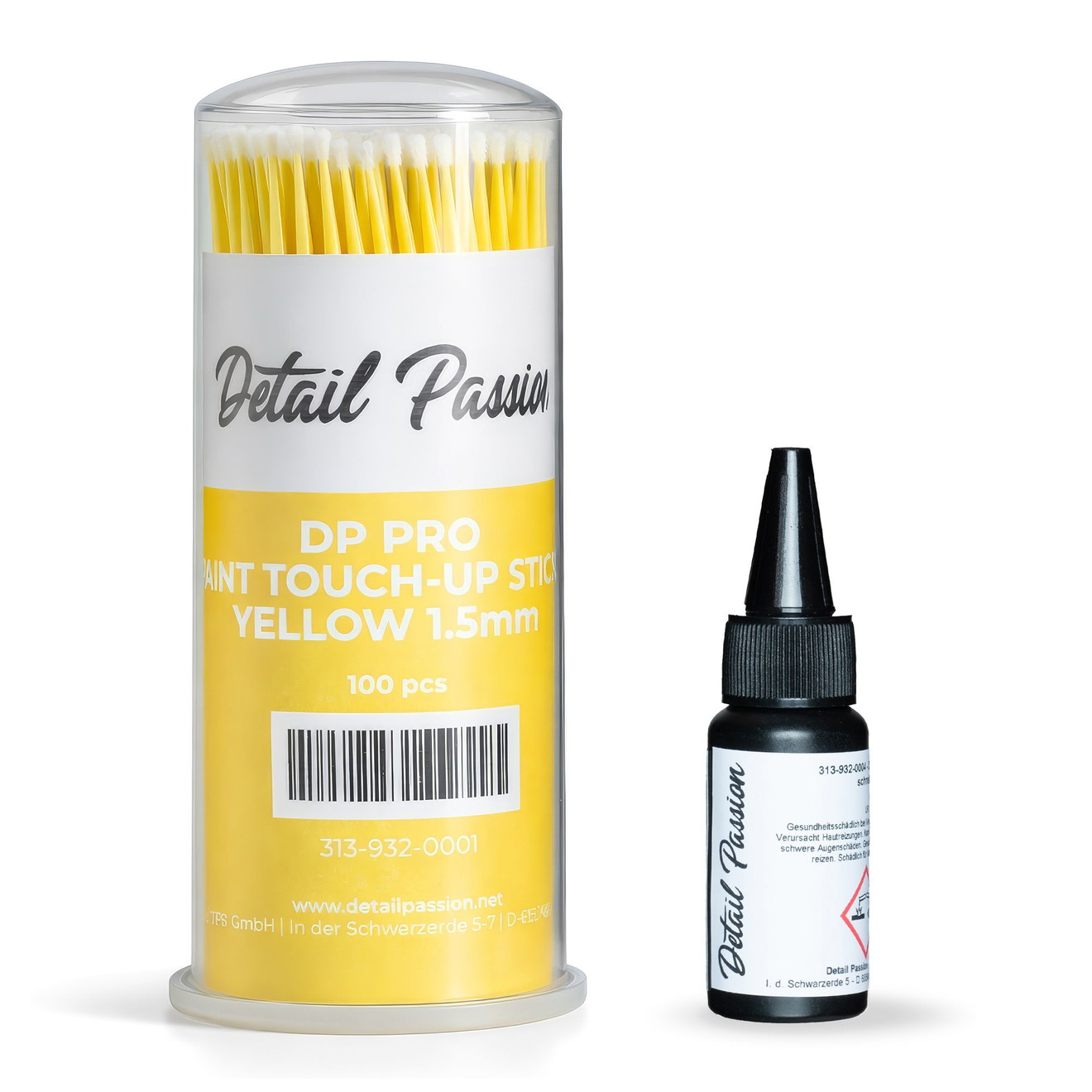 Professional Scratch Repair Kit with Clear Coat, UV Lamp & Sanding Set