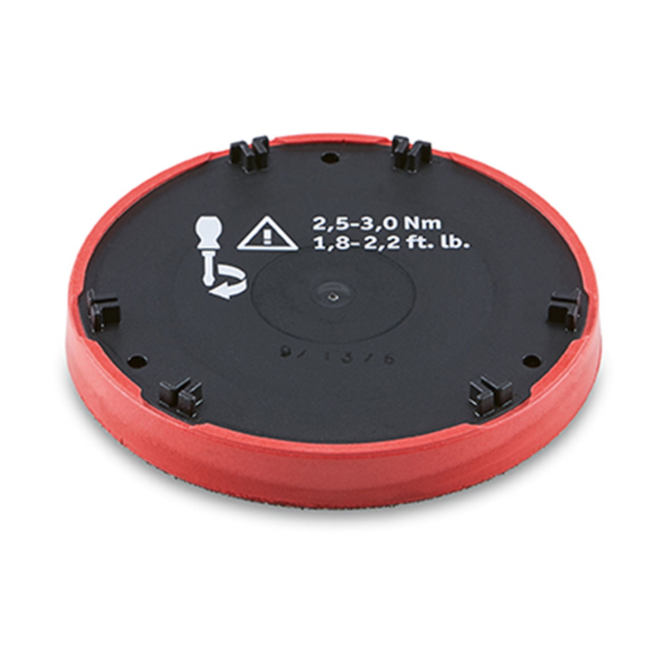 Piatto di supporto flessibile 125mm con velcro ammortizzato BP-M/R 125mm V2 per XCE XFE 7-15