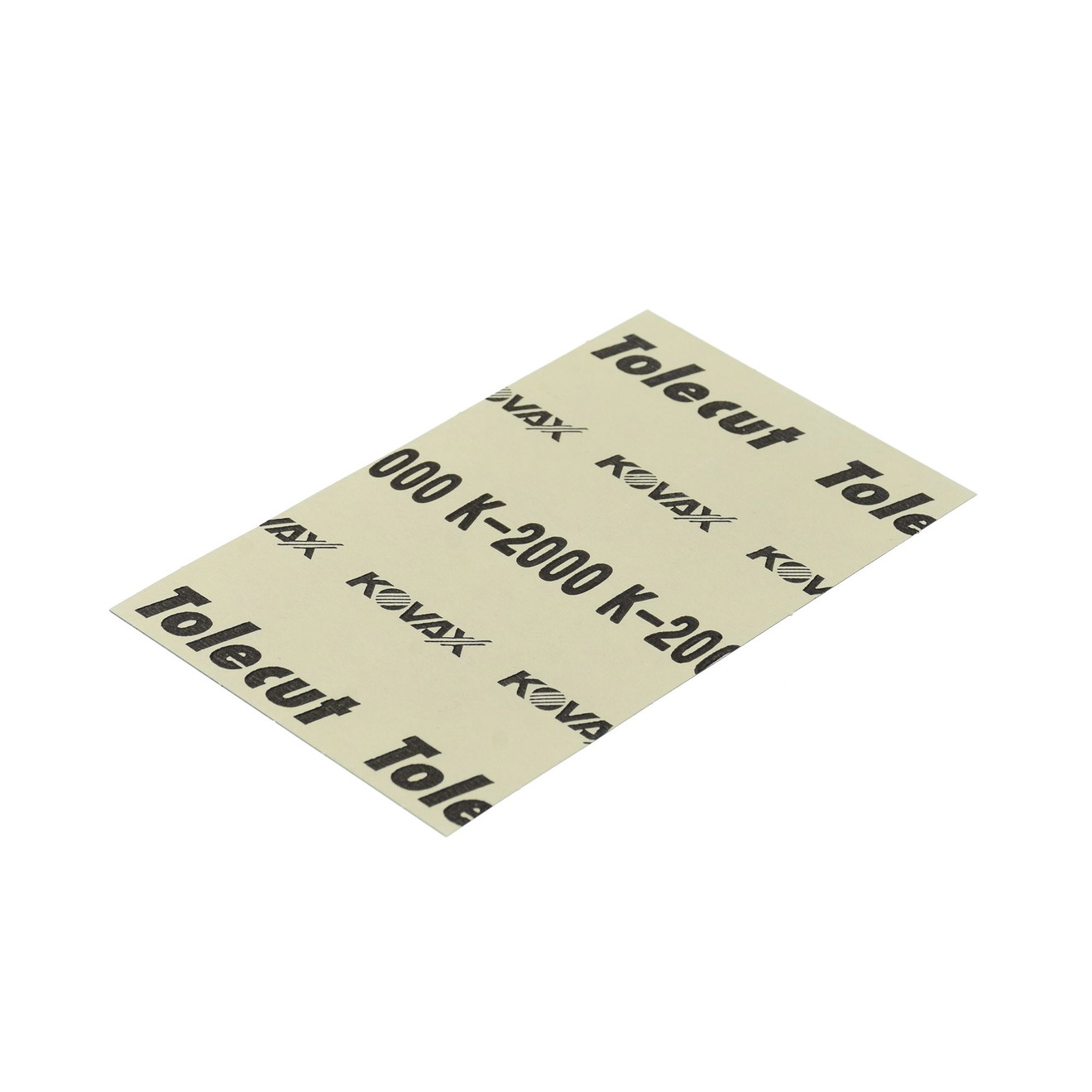KOVAX Tolecut Papier Auto-Lustrage 29 x 35mm vert K2000 8 pièces