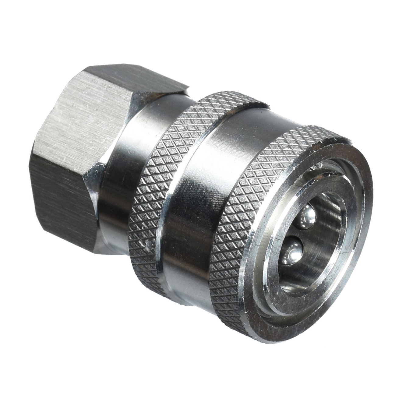 DP Pro 1/4in Schnellkupplung F Quick Connect Edelstahl für MTM Hydro DP Pro 1/4in Złącze Szybkowe F Quick Connect Stal Nierdzewna dla MTM Hydro
