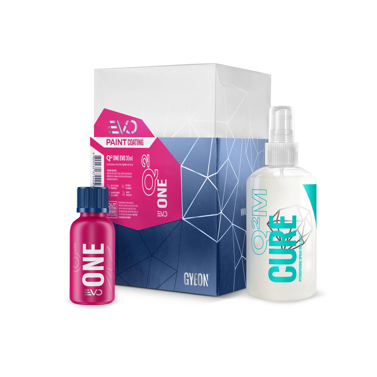 GYEON Q2 One EVO Auto Keramikbeschichtung Set 30ml Keramikbeschichtung & Keramikerversiegelung