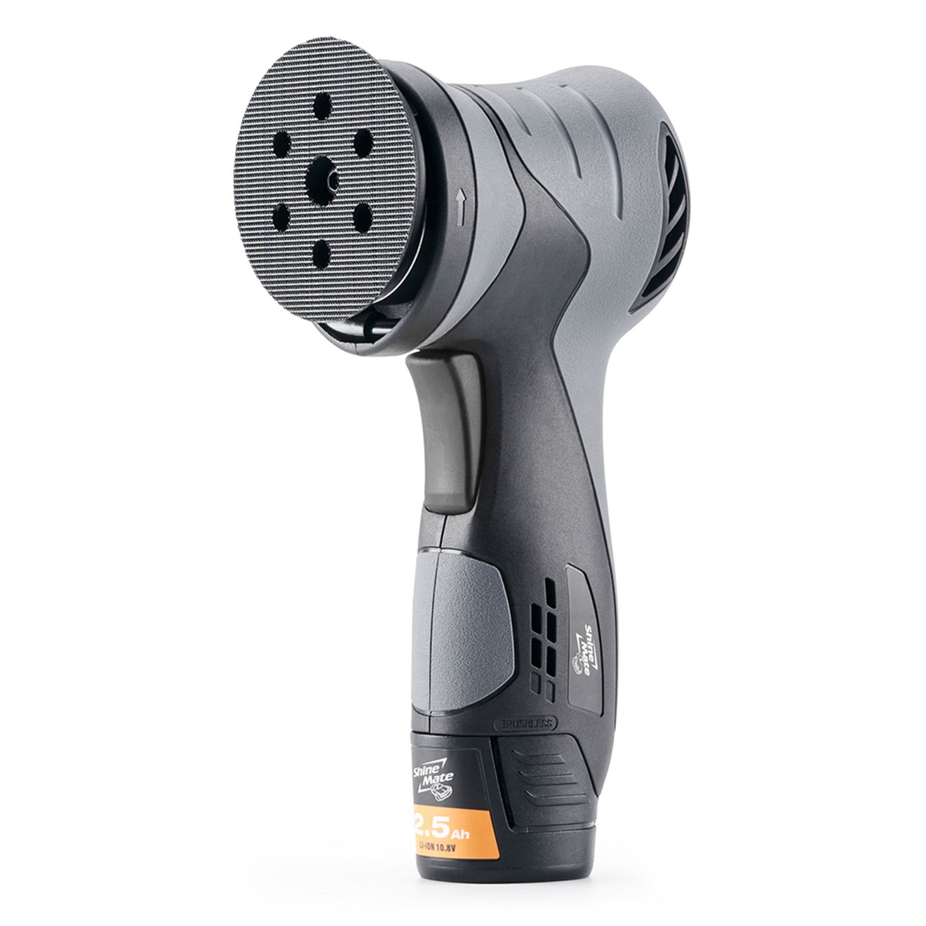 ShineMate Poliermaschine EB212 Kit Akku Exzenter 75mm Komplettset Alternative Chemical Workz