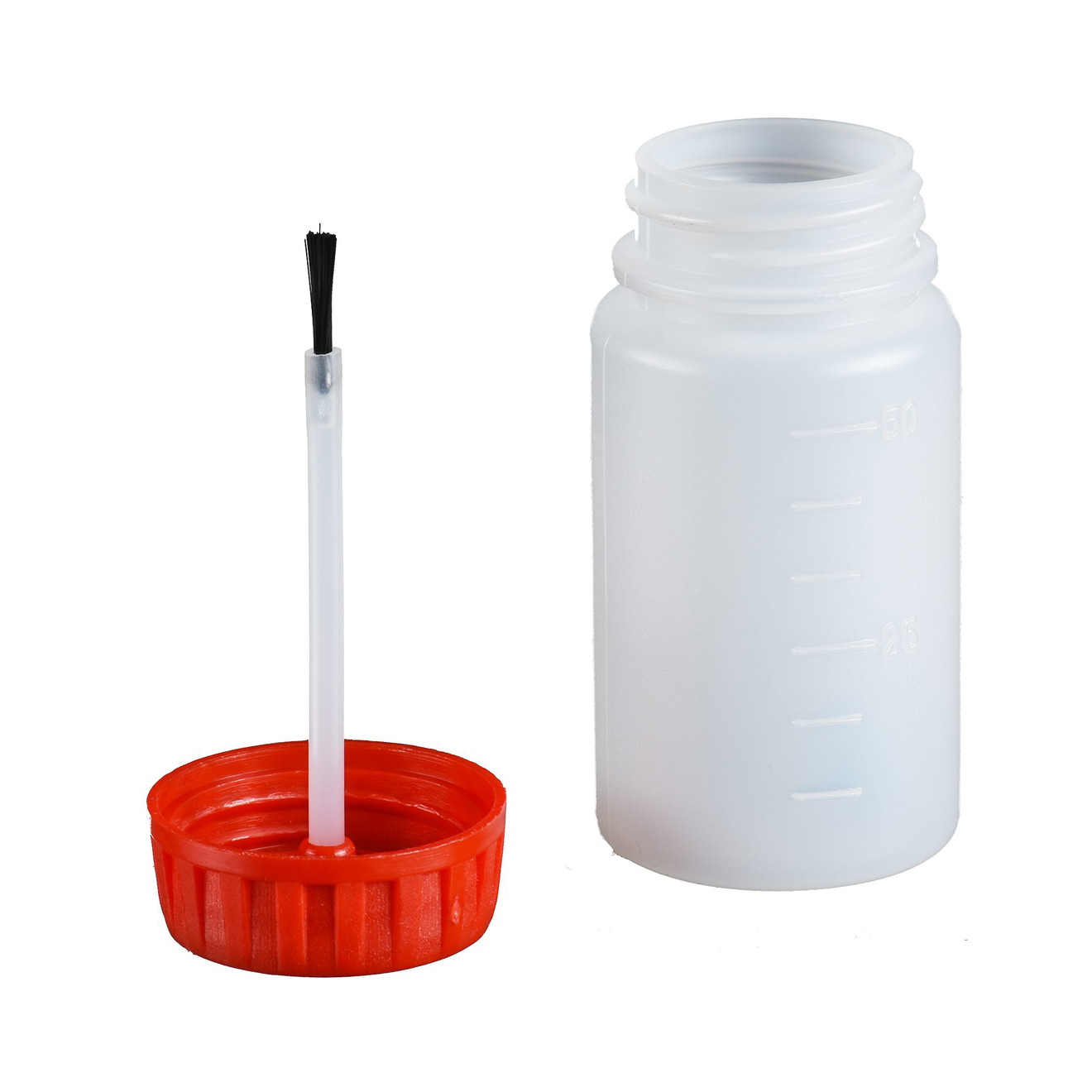 Pinselfläschchen für Lacke, Klarlacke und Versiegelungen 50ml