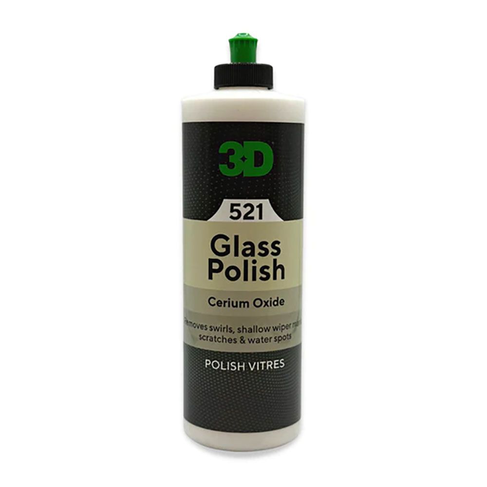 3D Glass Polish 521 Ceroxide Glass Polish 473ml