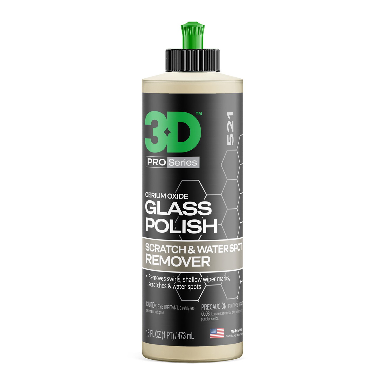 3D Glass Polish 521 Ceroxid Glaspolitur 473ml 3D Glass Polish 521 Ceroxide Glass Polish 473ml