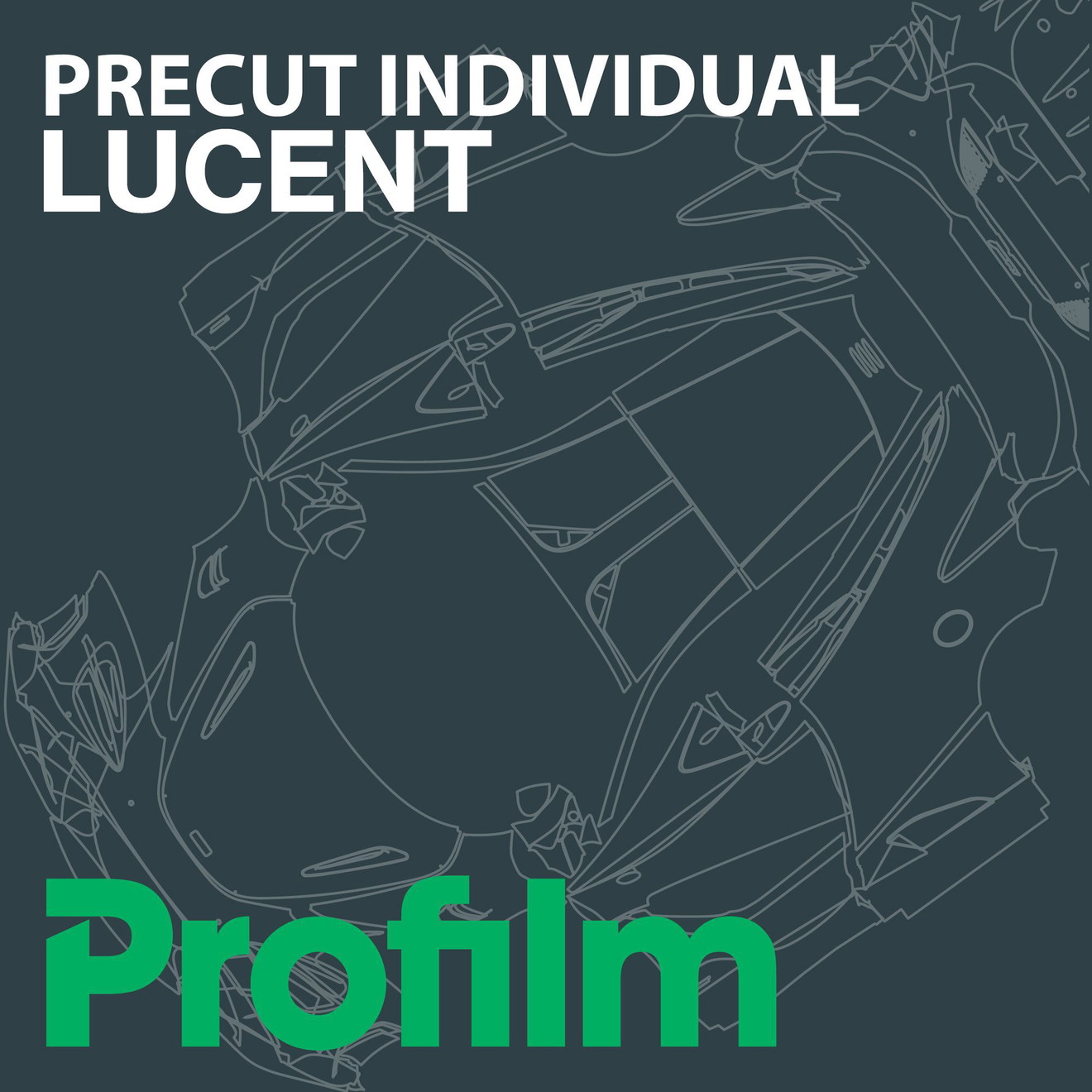 Profilm Custom PreCut LUCENT Lackschutzfolie pro lfm