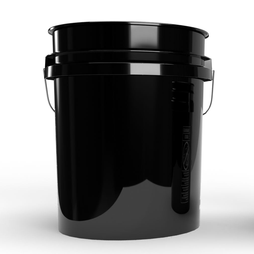Magic Bucket Wascheimer 5 US Gallonen ca. 20 Liter schwarz Handwash only