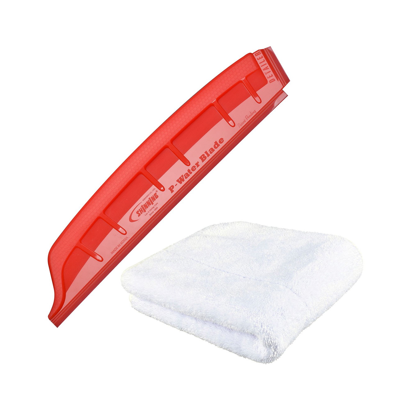 Trocknungsset California Jelly Blade red + weißes Trockentuch