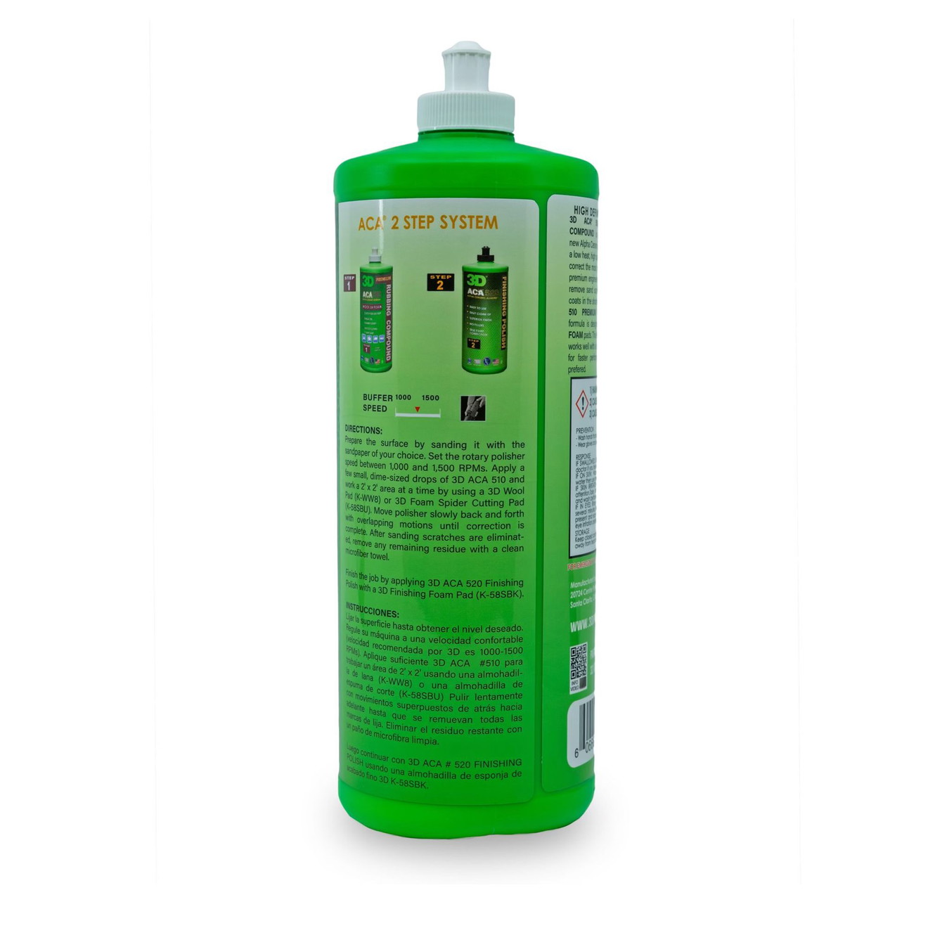 3D ACA X-TRA 510 Polerka Lakiernicza Heavy Cut 236ml