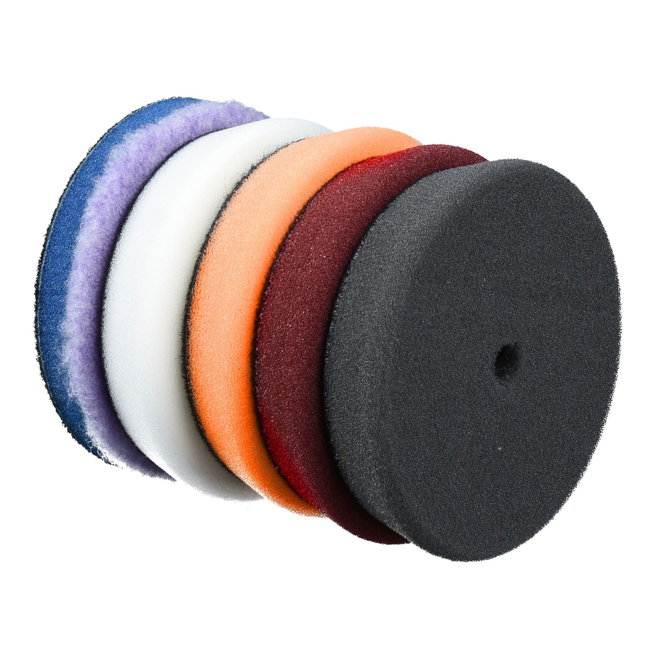 DP Pro Polierpads 75mm Therminator Action-Pack Hybrid Wool bis Finish 5er Set Lake Country Alternative