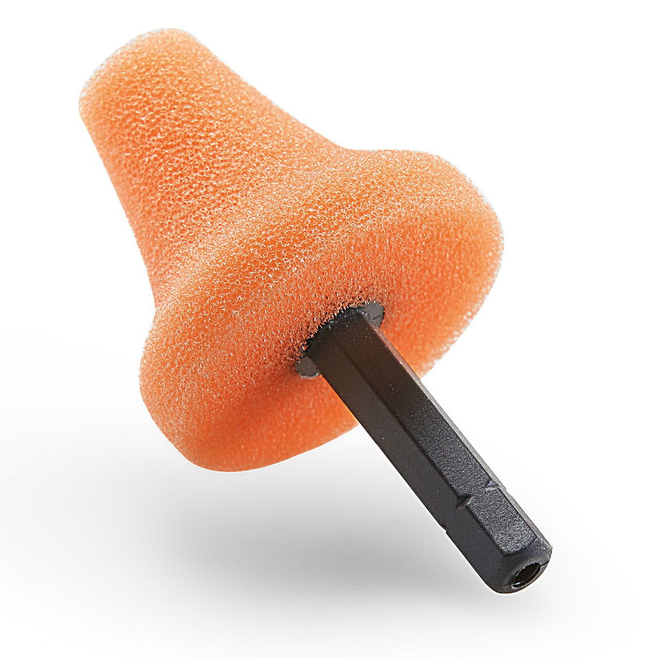 Flex Polishing Foam Cone for Finish with 1/4 Hex Bit Fit