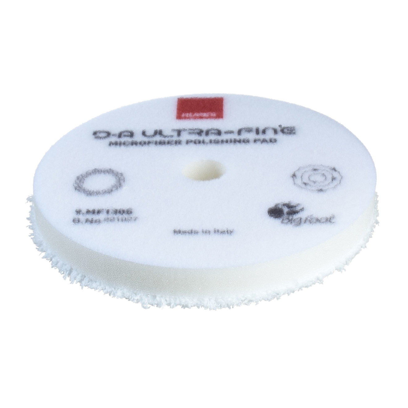 Rupes Polierpad 125mm D-A Mikrofaser ULTRAFINE ultra-fein weiß Ø 130mm