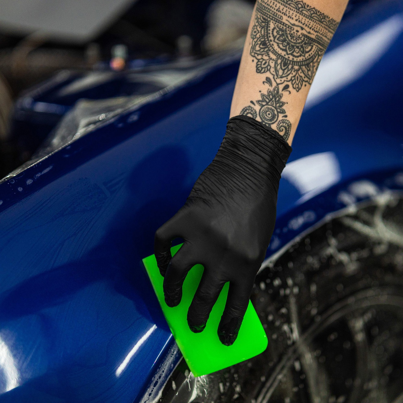 Profilm Green PPF Squeegee Montagerakel 12cm