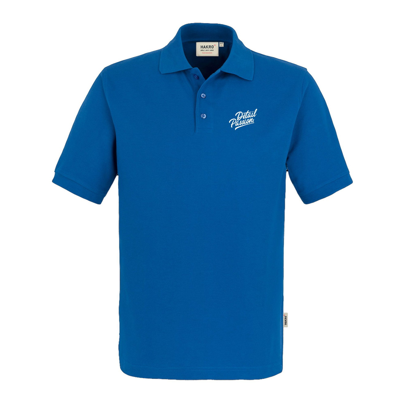 Detail Passion Polo Shirt Royal Blue Size L