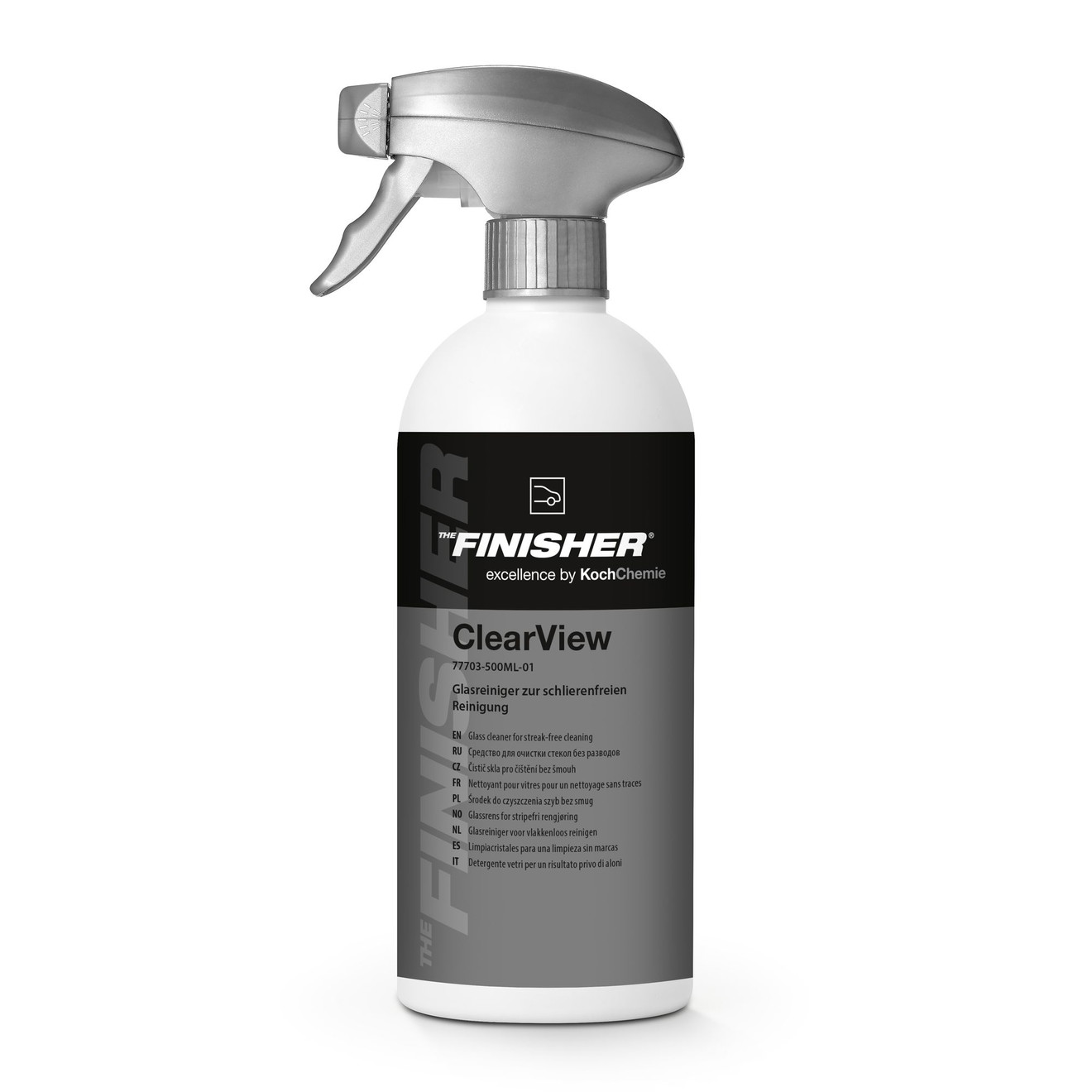 The Finisher ClearView - Streeploze glasreiniger 500ml