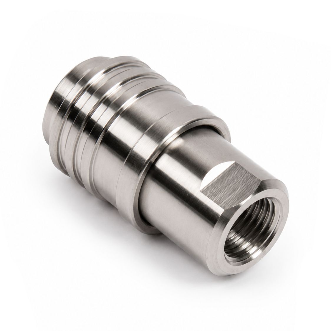 DP Pro 1/4in Stainless Steel Quick Connect F Coupling for MTM Hydro