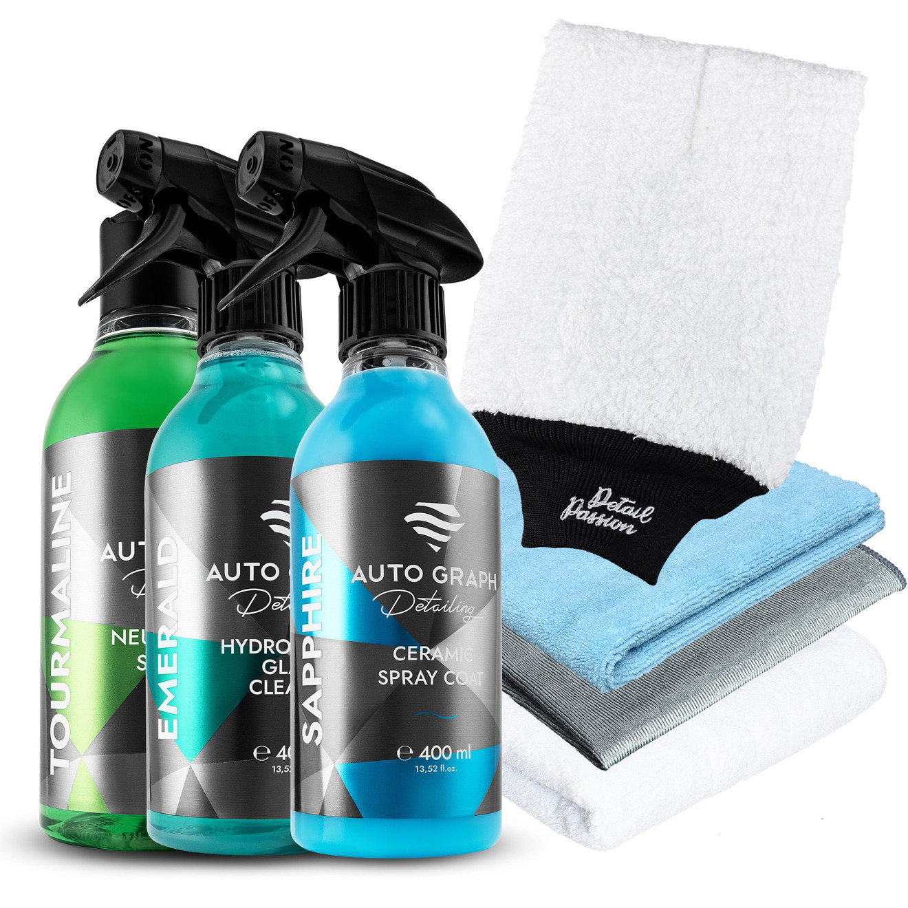AUTO GRAPH Detailing Wash & Seal Set L