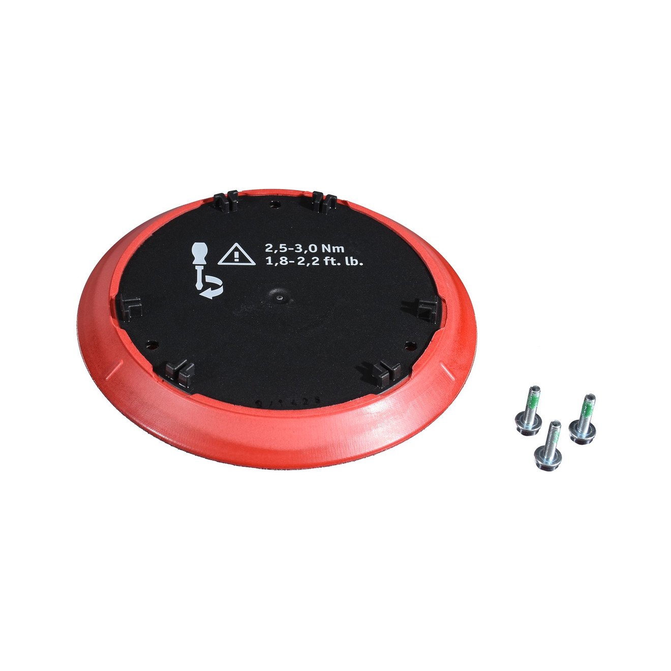 Flex talerz wspierający 150mm z rzepem tłumiony BP-M/R 150mm V2 do XCE XFE 7-15