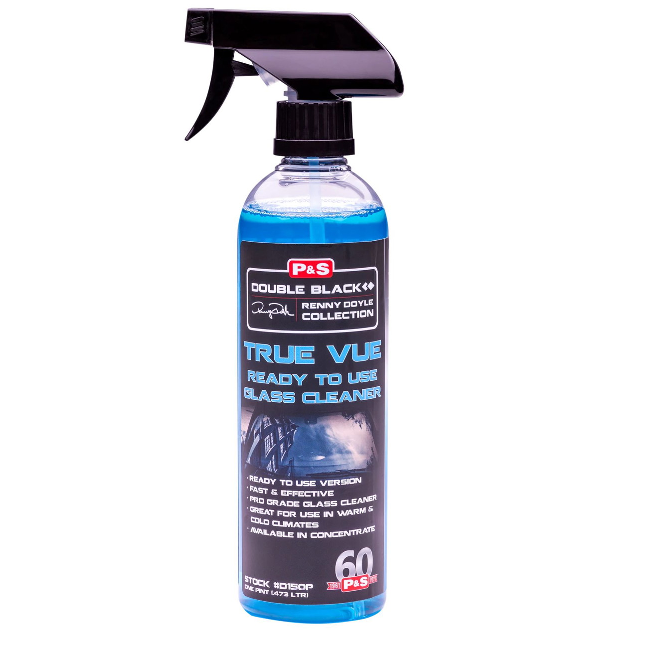 P&S Glasreiniger True Vue RTU Glass Cleaner 473ml Scheiben reinigen an kalten und heißen Tagen