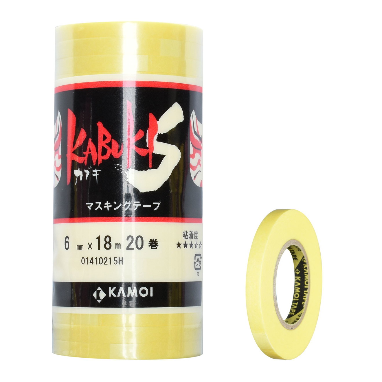 KAMOI Kabuki-S Abdeckband Abklebeband 6mm x 18m 20er Pack 3M 3434 Alternative