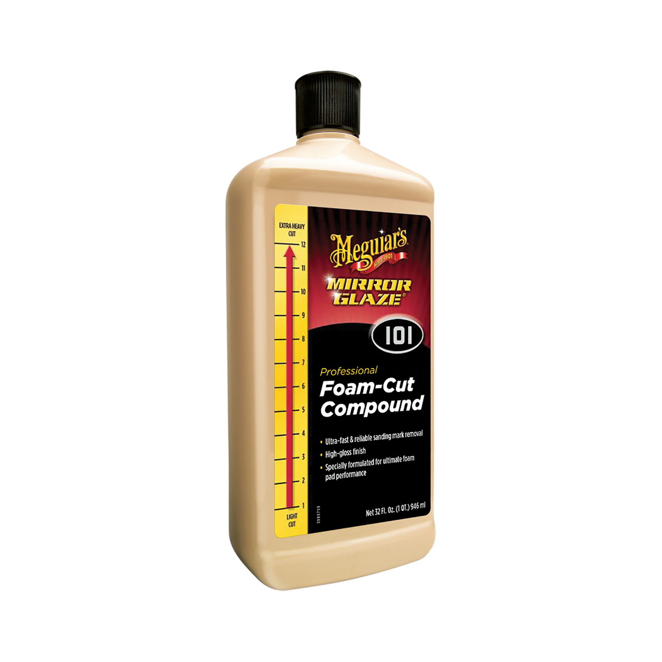 Meguiars Mirror Glaze M101 Foam-Cut Compound mittlere Lackpolitur 945ml Meguiars Mirror Glaze M101 Foam-Cut Compound - Medium Polish 945ml