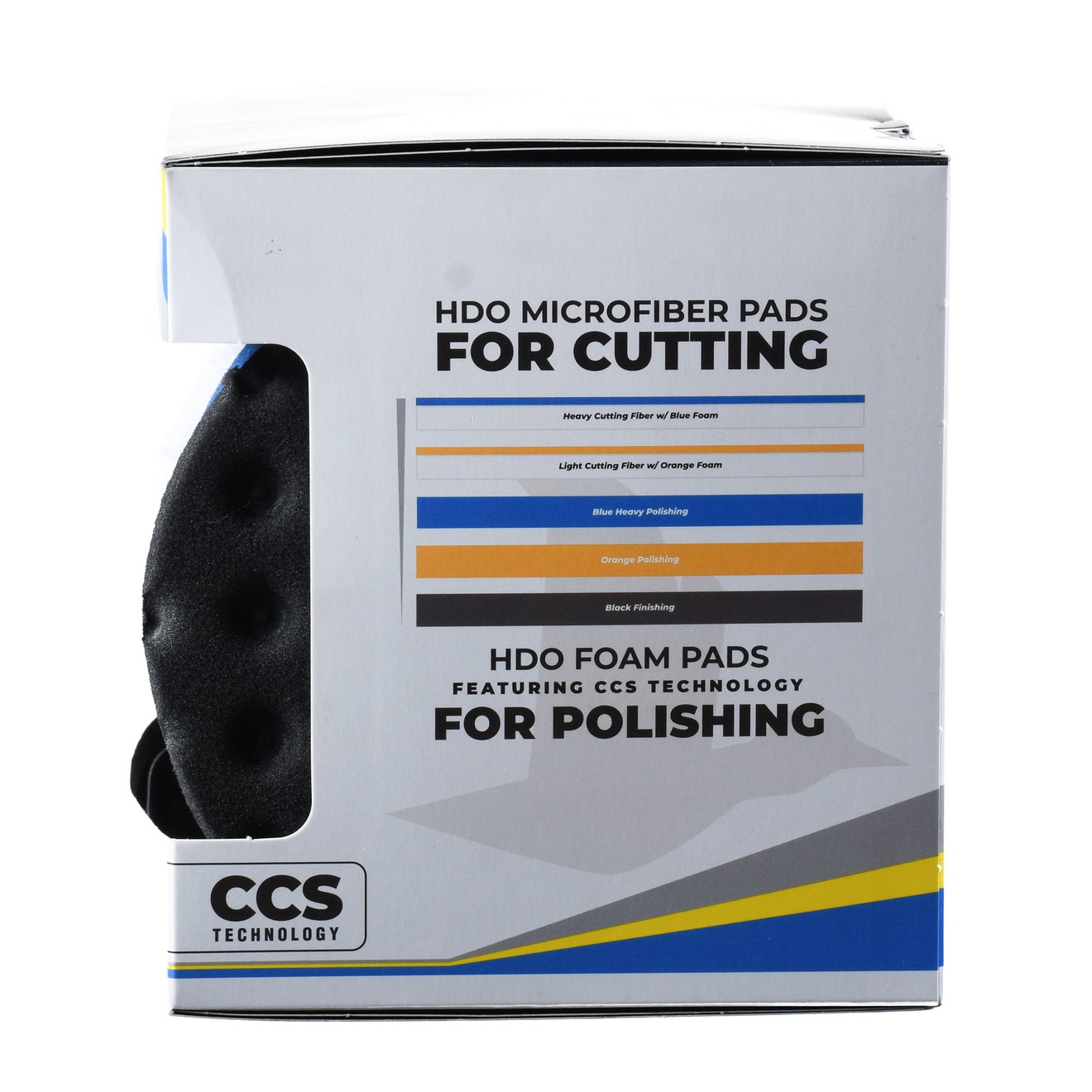 Lake Country 125mm HDO CCS ProPack 5 Polierpads Mikrofiber & Foam