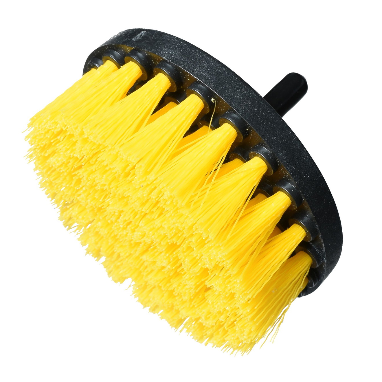 APS Drill Brush Rookie - mittelhart Rotationsbürste gelb Ø100mm