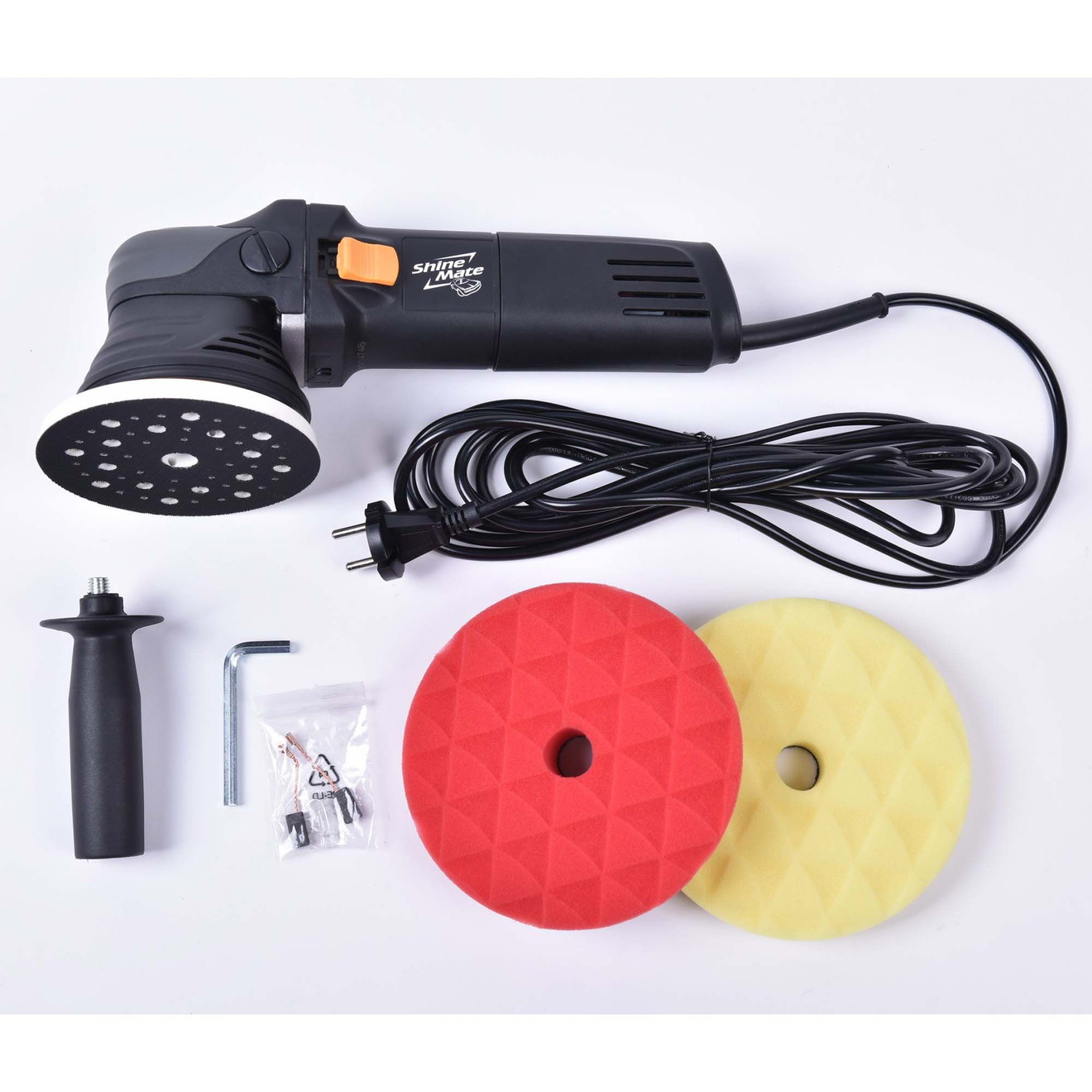 ShineMate Poliermaschine 125mm EX605-5/12 Exzenterpolierer Hub 12mm