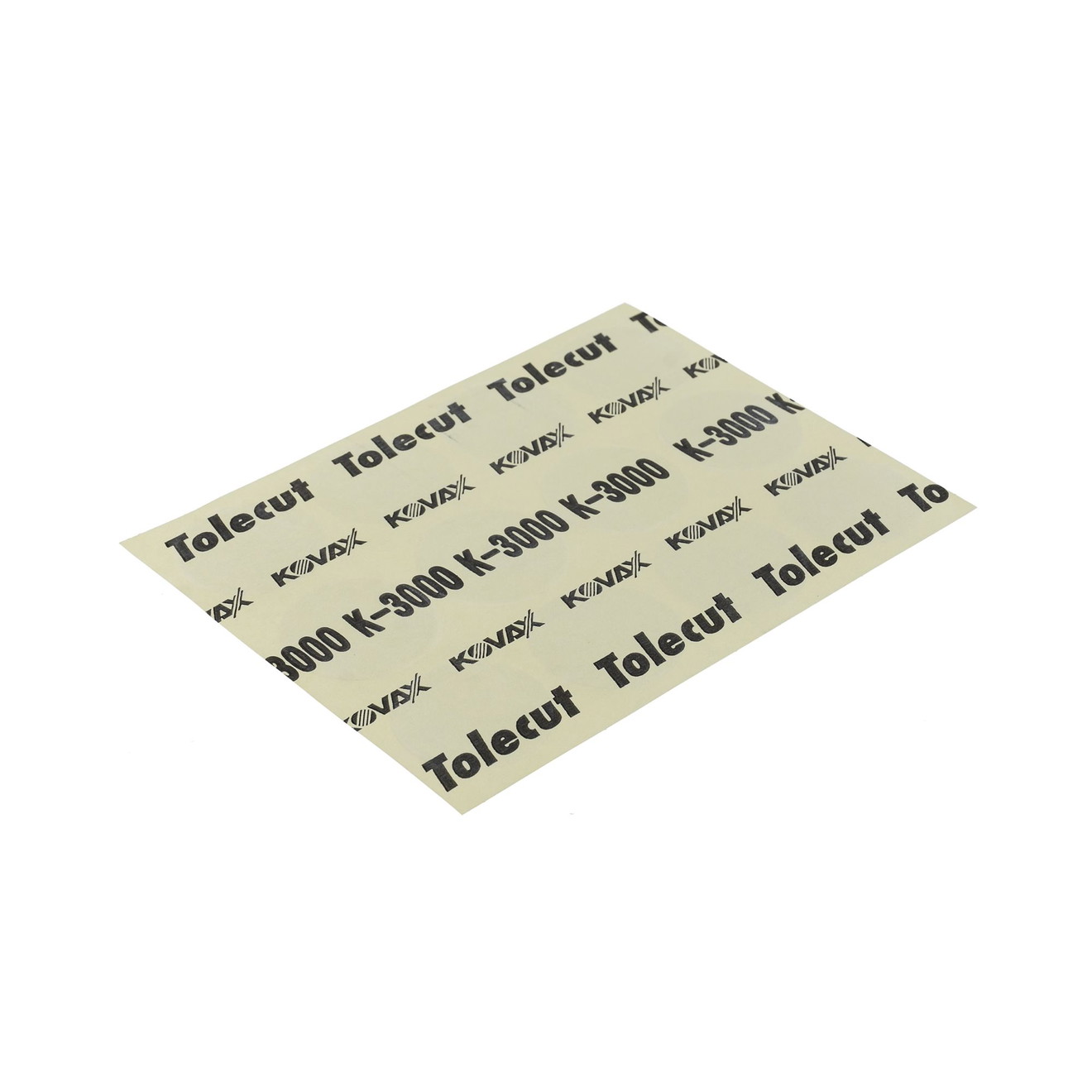 KOVAX Tolecut Rundschleifblüten Trockenschleifen schwarz P3000 Ø 34mm 12er Bogen