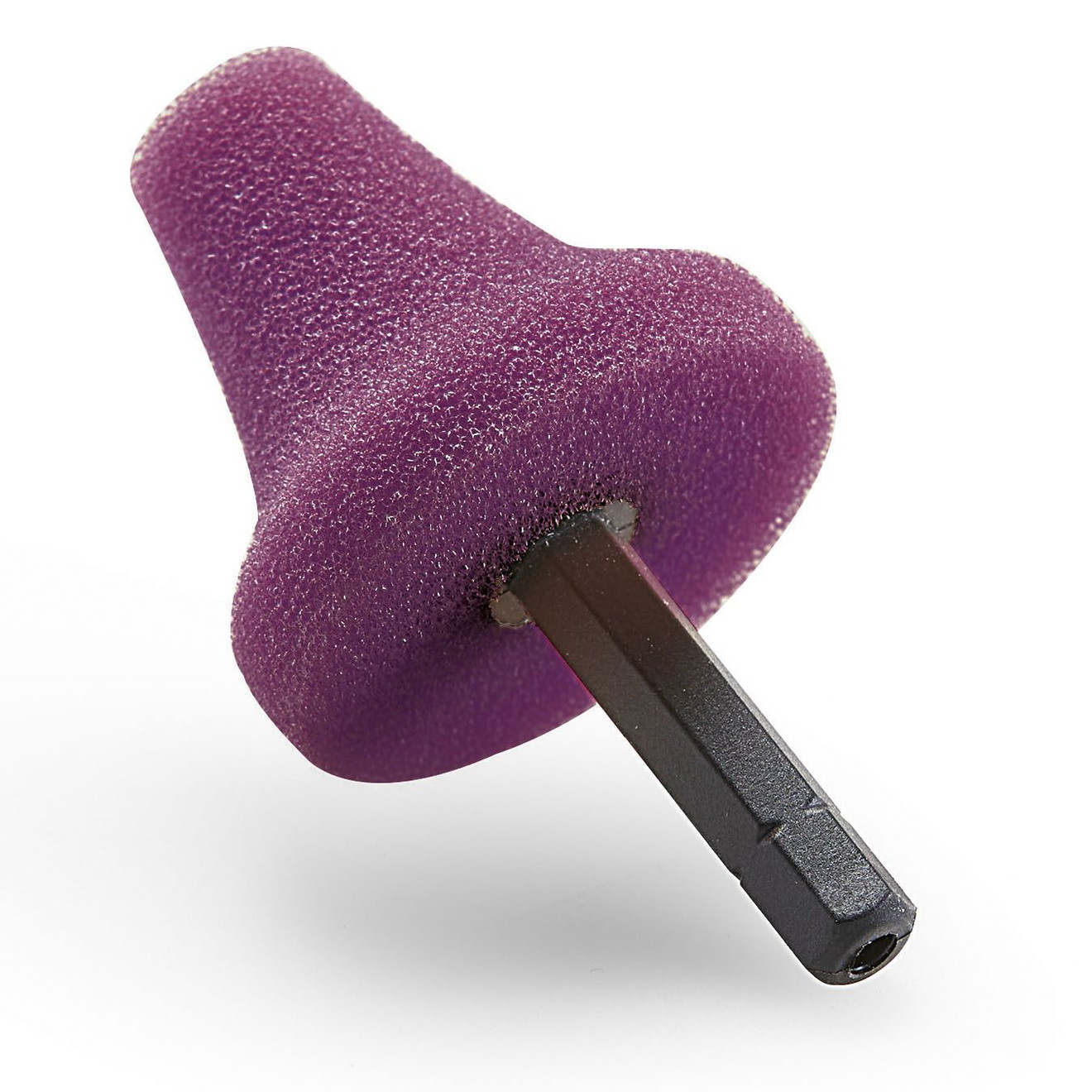 Flex Polierschwamm Polierkegel medium 1/4 Hex Bit Aufnahme VE1 Flex Polishing Sponge Cone Medium 1/4 Hex Bit Adapter