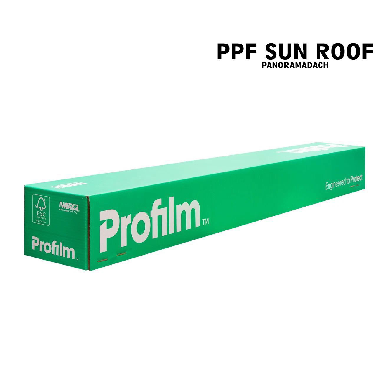 Profilm PPF Sun Roof Panoramadach / Schiebedach 1,52 x 15m Profilm PPF Sun Roof - Film de protection pour toit panoramique 1,52 x 5 m