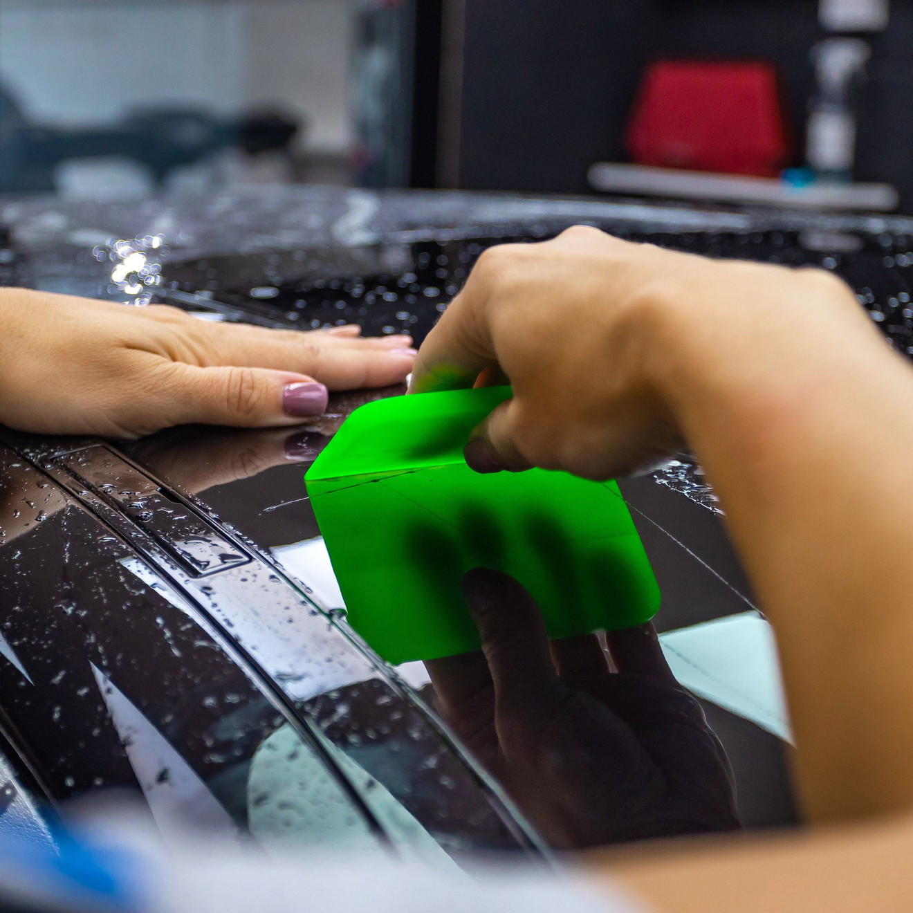 Profilm Green PPF Squeegee Montagerakel 10cm