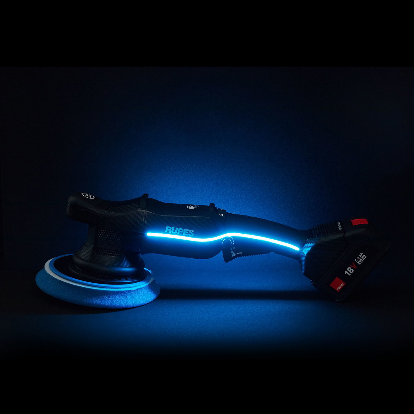 Rupes Poliermaschine 125mm HLR15 Akku-Poliermaschine 18V Hub 15mm BASE Kit