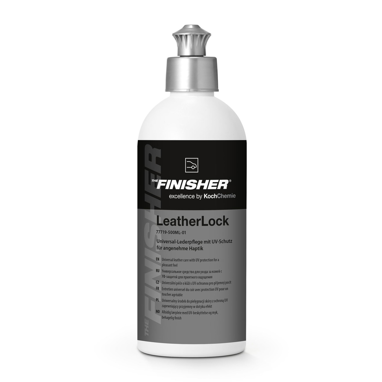 The Finisher LeatherLock – Premium Lederpflege voor Autostoelen 500ml