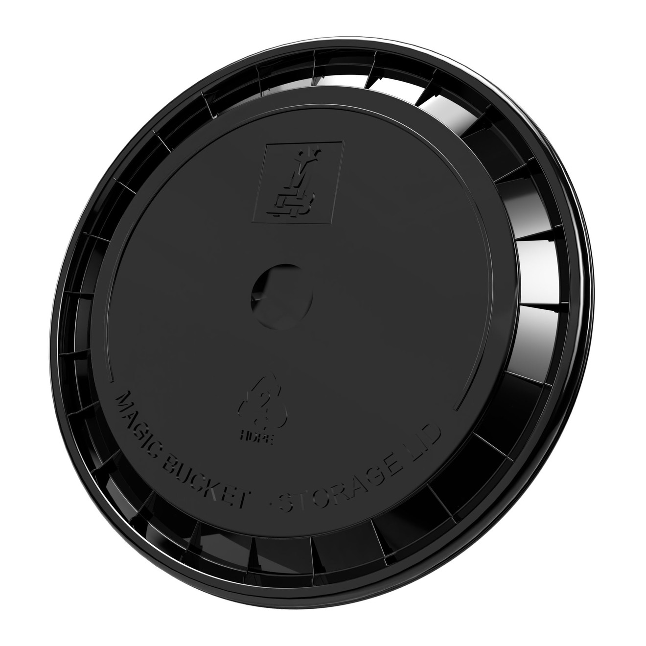 Magic Bucket Wascheimer Deckel Klickfunktion für Galloneneimer schwarz Magic Bucket Click Lid for 3.5 and 5 Gallon Wash Buckets