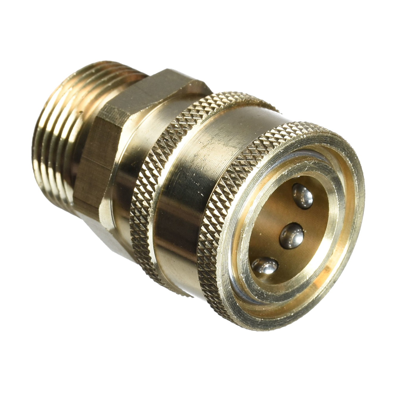 DP Pro 3/8in M22 M Quick Connect Kupplung Messing 14mm Diameter für MTM Hydro