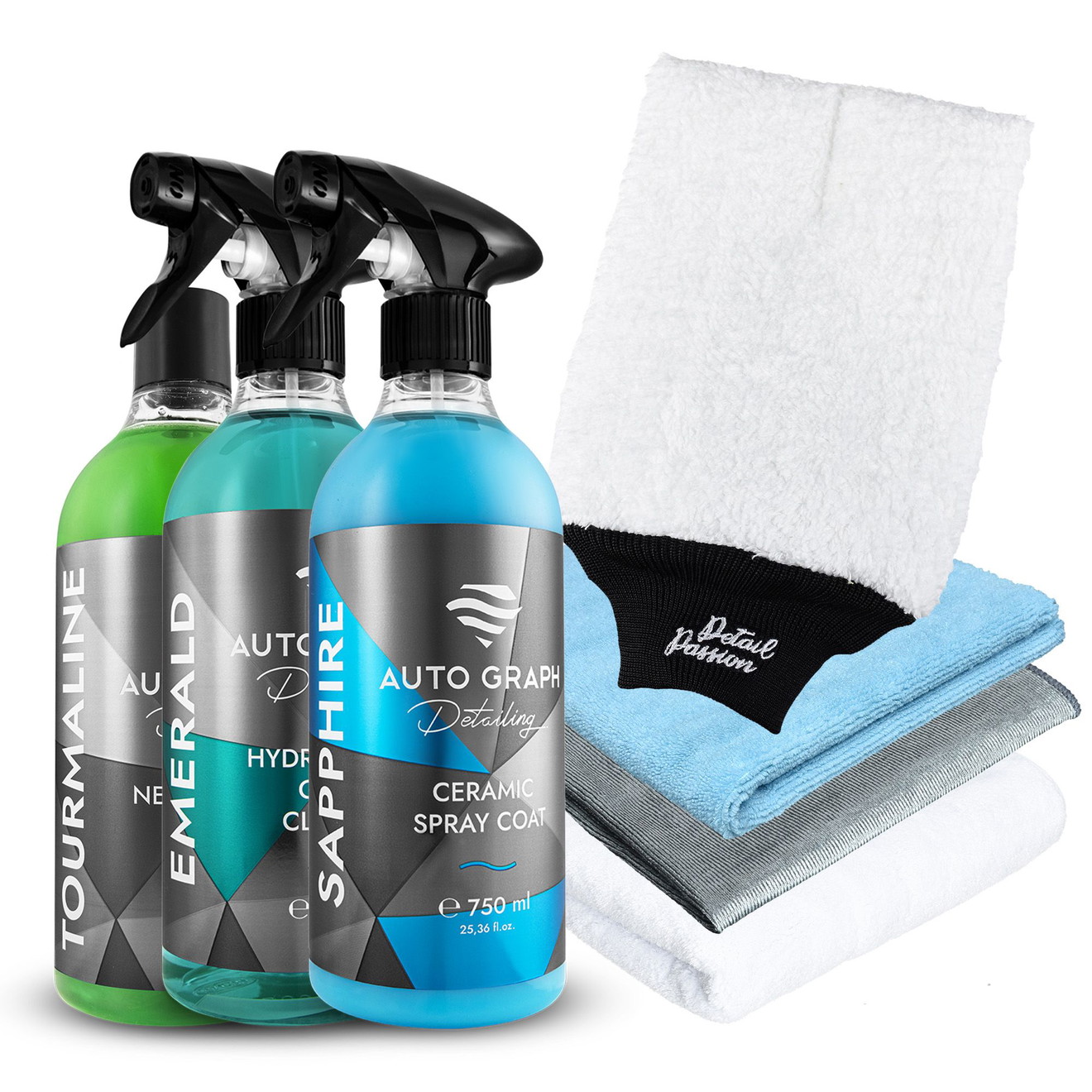 AUTO GRAPH Detailing Wash & Seal Set XL