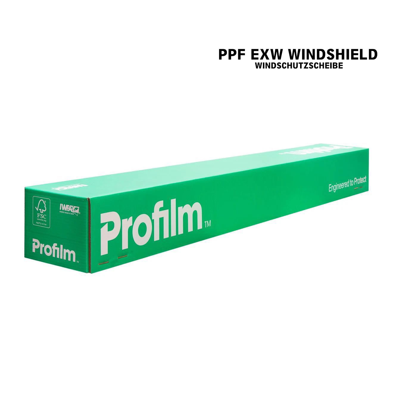 Profilm PPF EXW 75 TPU Exterior Windshield Windschutzscheibe Kit 2m Profilm PPF EXW 75 TPU Pare-brise extérieur kit 2m
