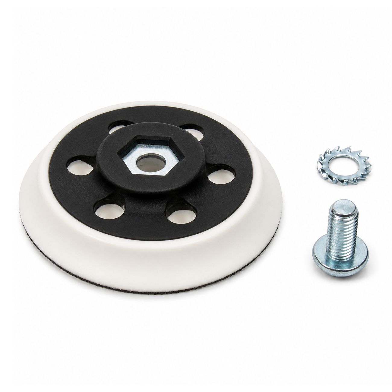 ShineMate Stützteller 75mm DustDevil Multi-Holes 5/16"-24 für Exzenterpolierer