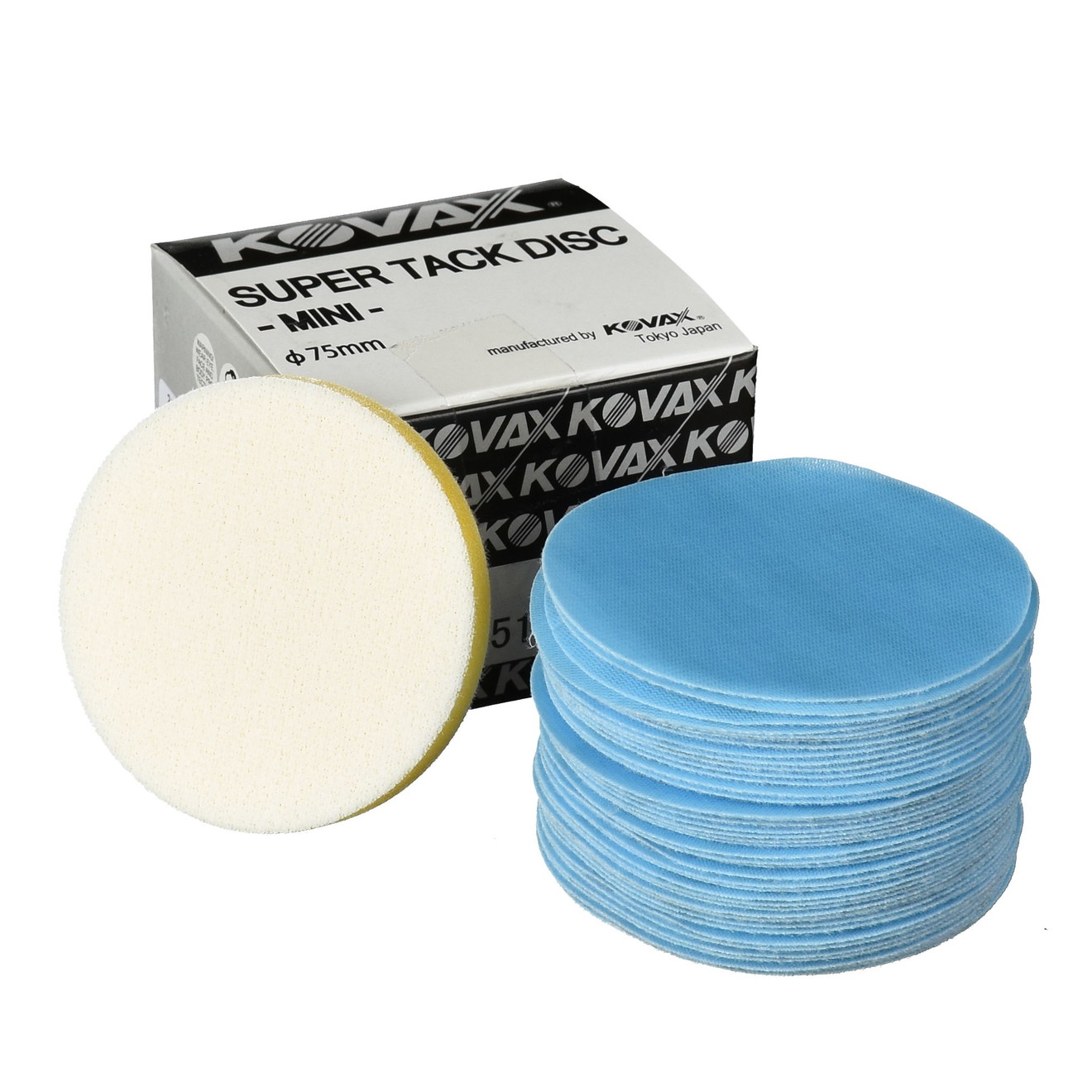 KOVAX Buflex Dry Super Tack K2500 Trockenschleifscheibe 75mm 50er Pack
