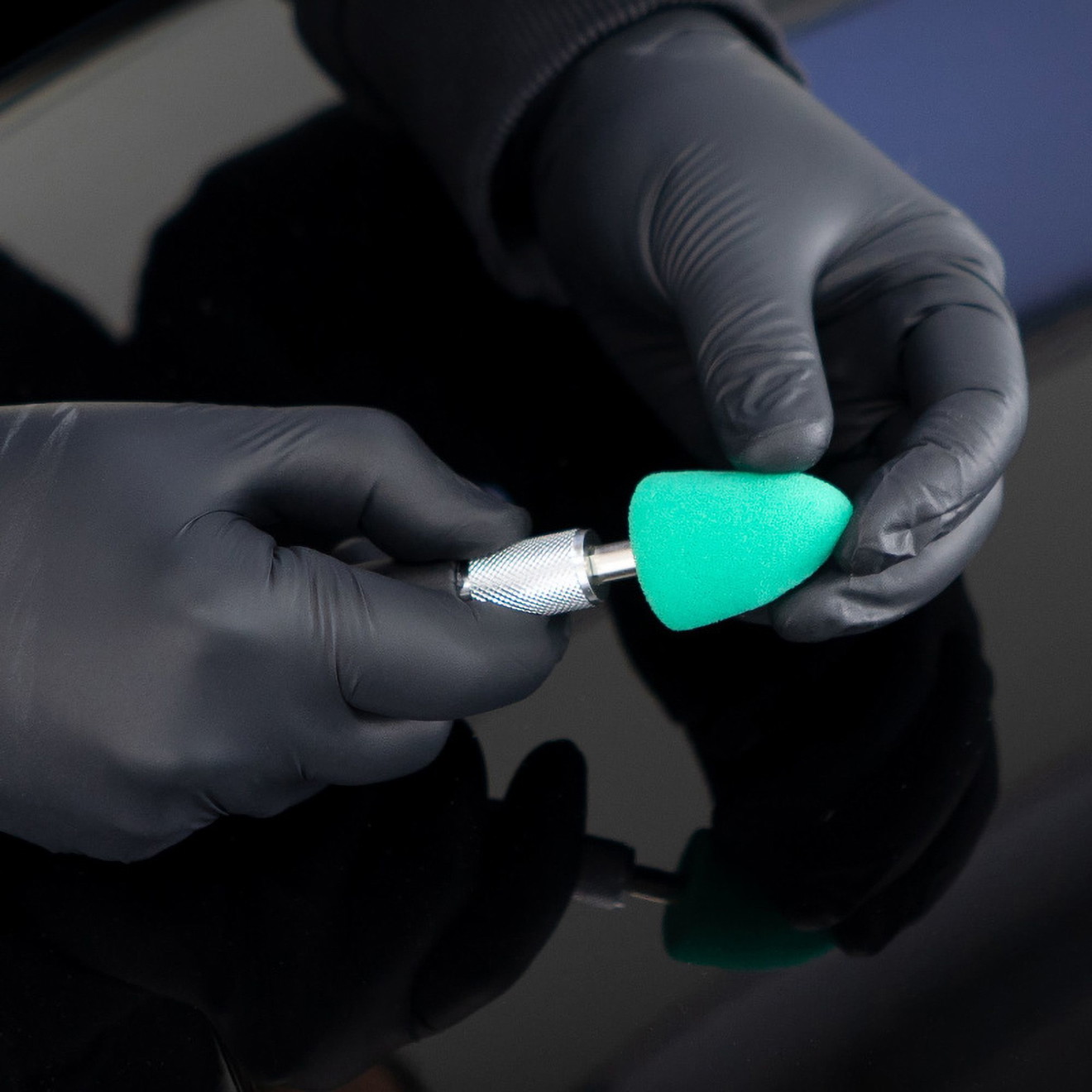 APS HEX-Polisher KIT Flexible Welle Kit für Flex PXE80 9-teilig