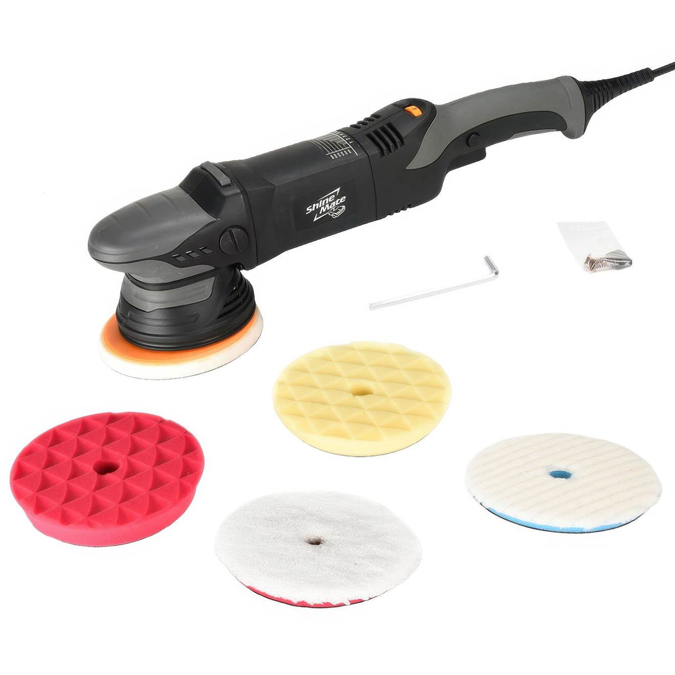 ShineMate Poliermaschine 125mm EX620-5/15 Exzenterpolierer Hub 15mm