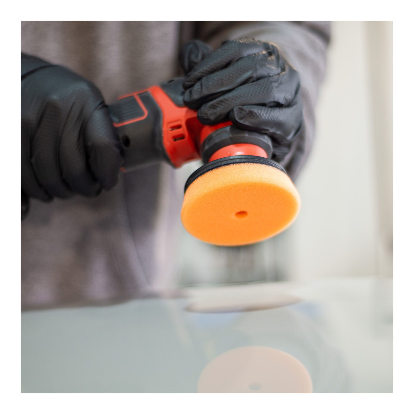 DP Pro Polierpad 75mm Therminator Medium Cut orange 20mm Ø 75/85mm