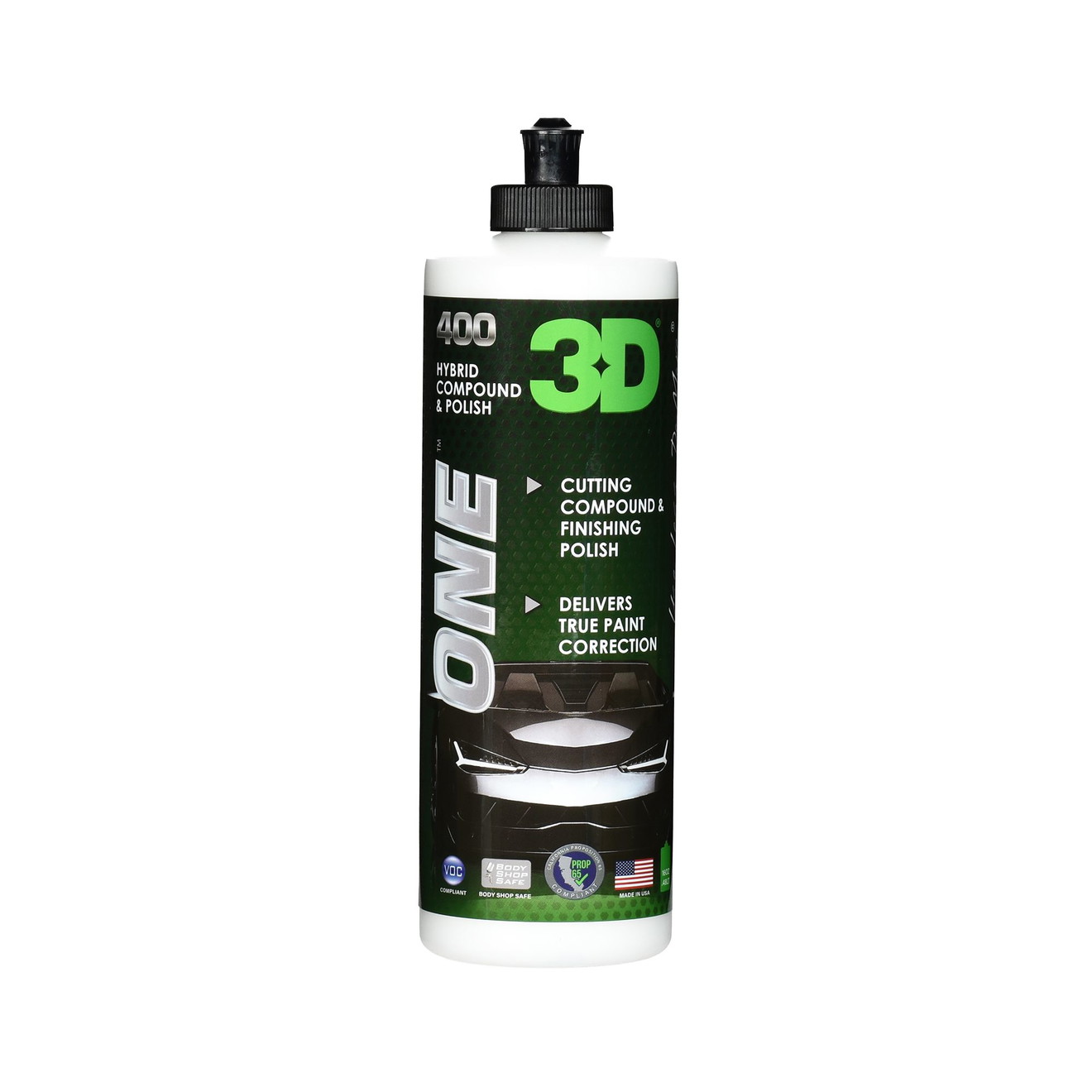 3D One Hybrid Lackpolitur medium + fein universal 473ml 3D One Hybrid Polerka do lakieru medium + fine 473ml