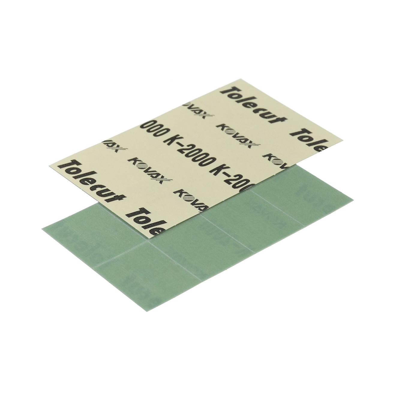 KOVAX Tolecut Aufklebe-Streifen 29 x 35mm grün K2000 8er Bogen KOVAX Tolecut Taśma Ścierna 29 x 35mm zielona K2000 8 sztuk