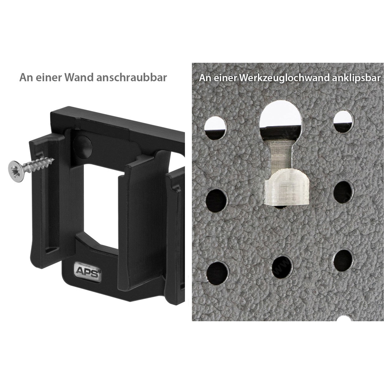 APS Detailing X-ORG 2-fach Akku Halterung für Flex 10.8V Akkus